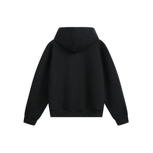 Unisex Kapuzenpullover im Oversize-Schnitt mit verschwommenem Figur-Grafikprint Shop Nory