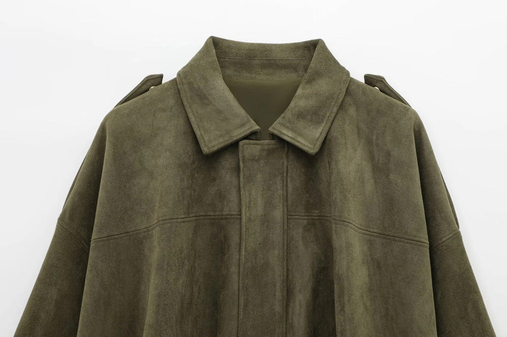 Shopnory | Übergrößen Wildlederjacke