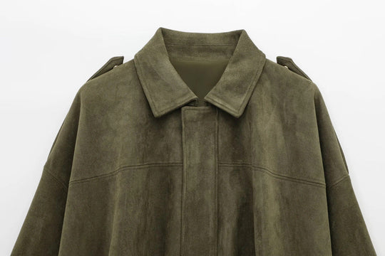 Shopnory | Übergrößen Wildlederjacke