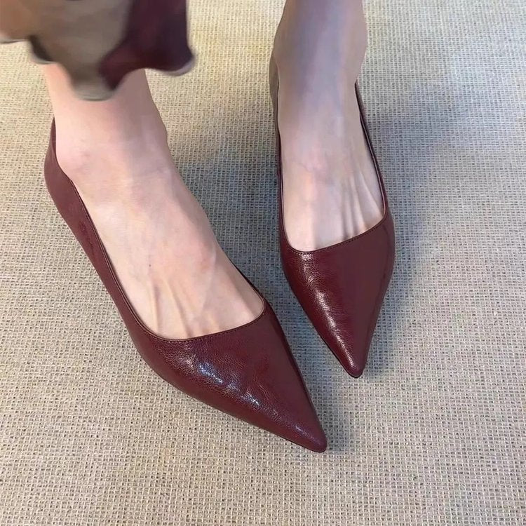 Damen elegante Pumps mit modischem Spitzendesign und bequemer Innensohle