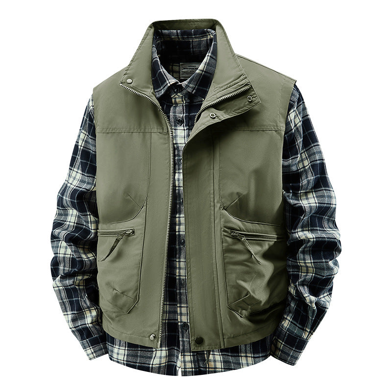 Herren Multifunktionale Outdoor-Jacke mit hohem Kragen Shop Nory