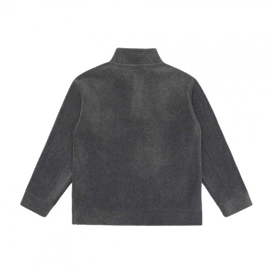 Unisex Henley-Fleecepullover mit kurzem Knopfverschluss, Stehkragen und Boxy‑Schnitt Shop Nory