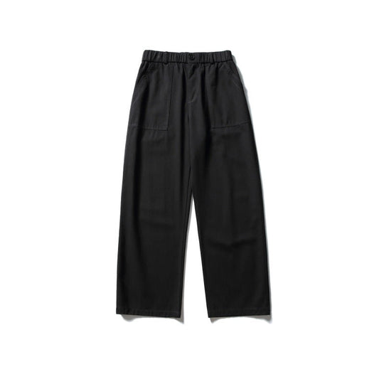 Damen Weite Utility-Cargohose mit elastischem Bund und aufgesetzten Fronttaschen Shop Nory