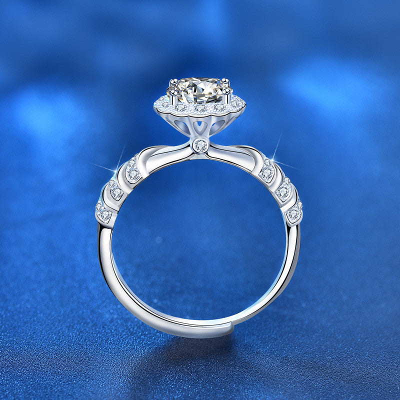 Damen Verlobungsring mit funkelndem Zirkonia Shop Nory