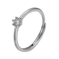 Damen zierlicher Ring mit funkelndem Zirkonia Shop Nory