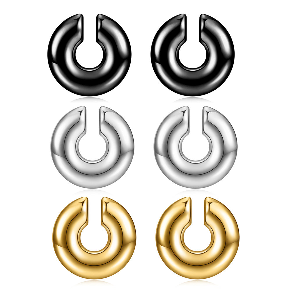 Damen Ohrstecker im modernen, geschwungenen Design Shop Nory