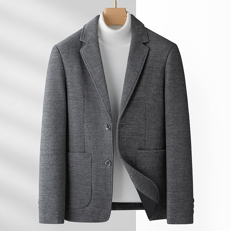 Herren Modernes Wollmisch-Sakko mit aufgesetzten Taschen Shop Nory