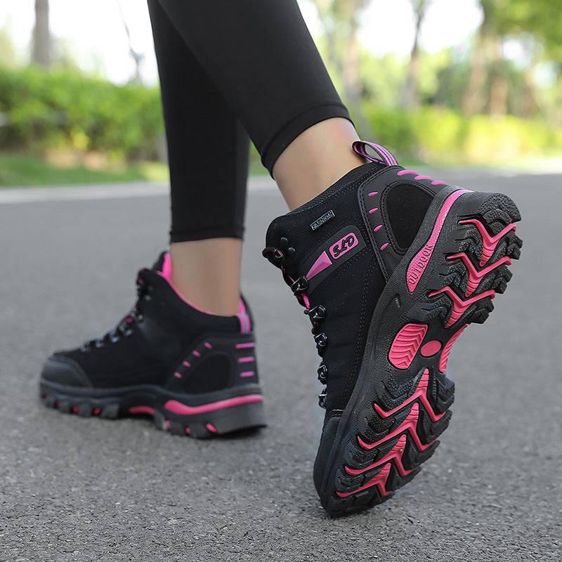 Damen Wanderschuhe mit rutschfester Sohle und wasserabweisendem Obermaterial
