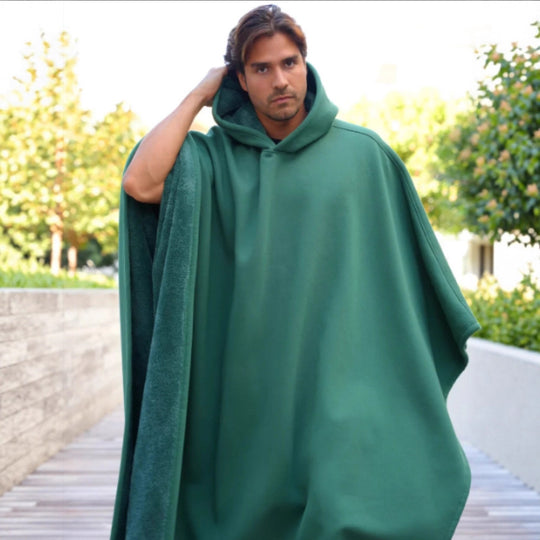 Unisex nan Kapuzen-Poncho Kuscheldecke mit weichem Futter und großzügigem Oversize-Schnitt Shop Nory