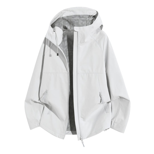 Damen Wetterfeste Kapuzenjacke mit belüftetem Kragen Shop Nory