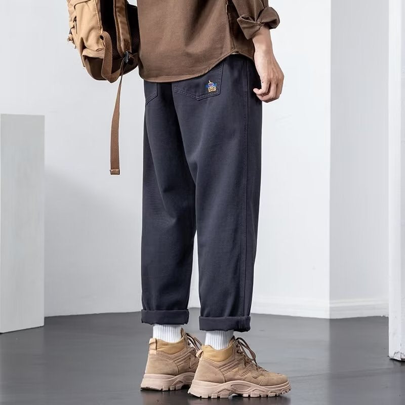 Herren Lockere Chino-Hose Shop Nory