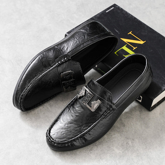Herren Elegante Mokassins mit edlen Details Shop Nory