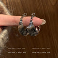 Damen Hoops mit gewelltem Design Shop Nory