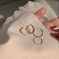 Damen Ring-Set mit zarten Naturstein-Elementen und funkelnden Akzenten Shop Nory