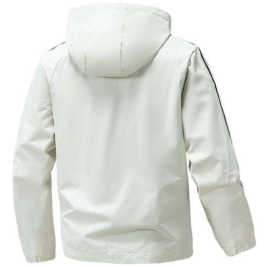 Herren Leichte Funktionsjacke mit verstellbarer Kapuze Shop Nory