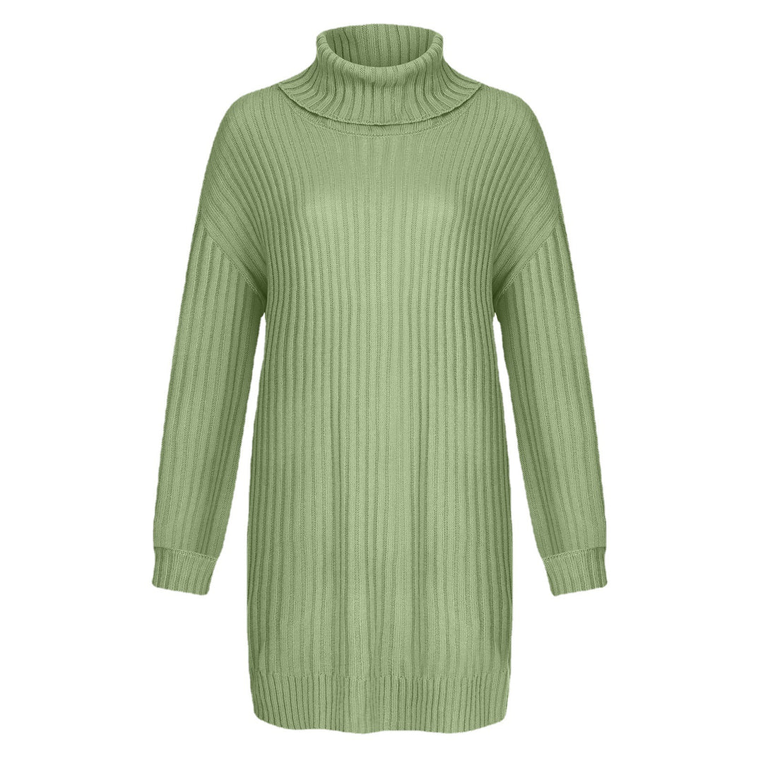 Damen Gerippter Rollkragen-Tunika mit kastigem Oversize-Schnitt Shop Nory
