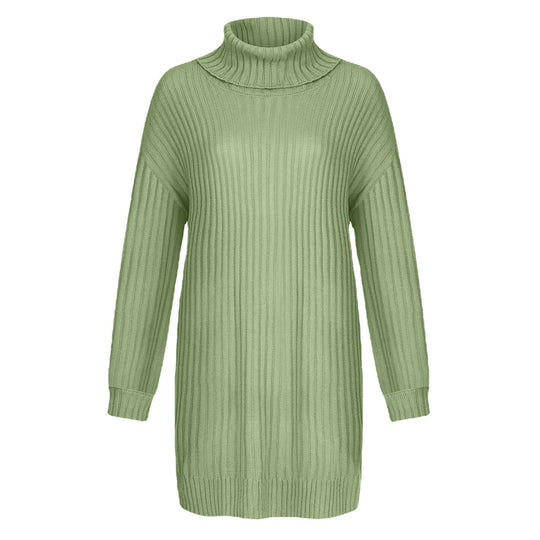 Damen Gerippter Rollkragen-Tunika mit kastigem Oversize-Schnitt Shop Nory