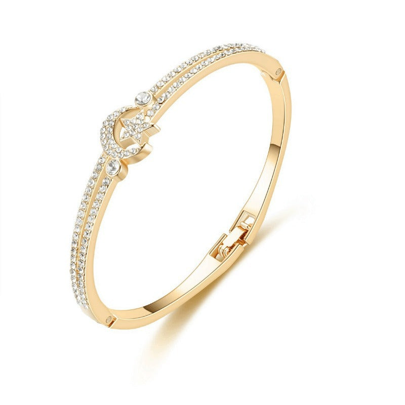Damen Armreif mit funkelndem Zirkonia-Besatz Shop Nory