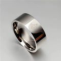 Herren Ring mit zeitlosem, poliertem Oberflächendesign und elegantem Symbol Shop Nory