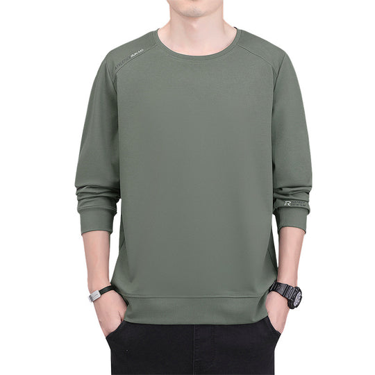 Herren Performance-Sweatshirt mit wärmender Innenlage und minimalistischer Rundhalsausschnitt Shop Nory