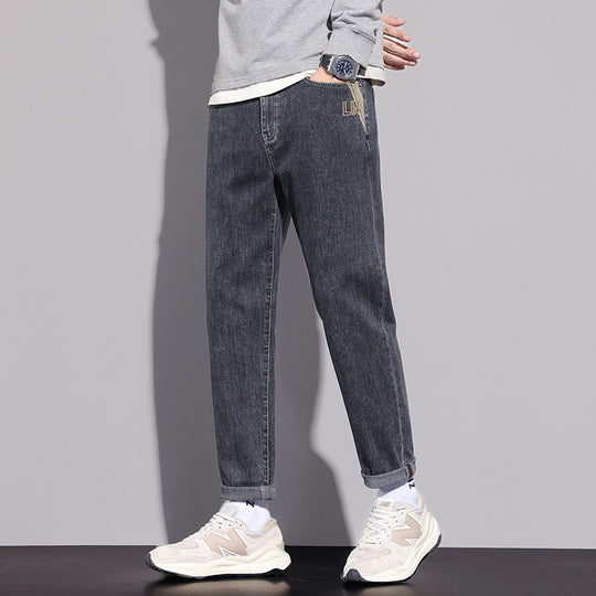 Herren Bequeme und modische Relaxed Fit Jeans Shop Nory
