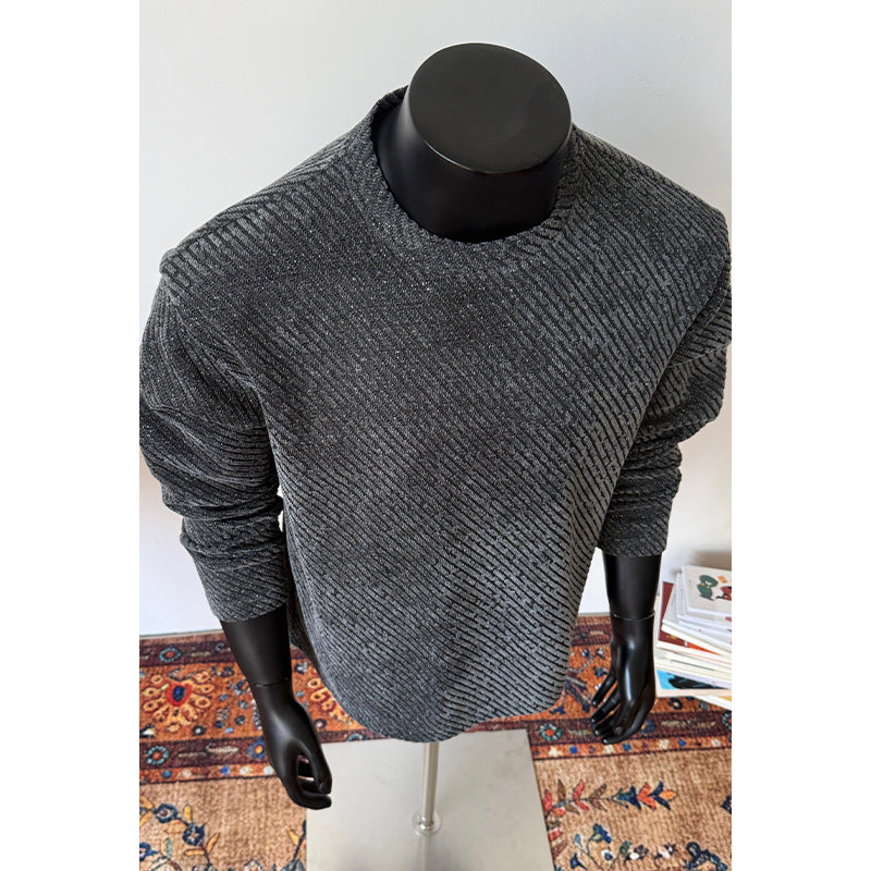 Herren Modischer Langarm-Pullover mit kreativen Mustern Shop Nory