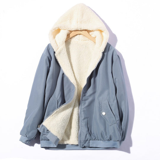 Damen Kuschelige Fleece-Jacke
