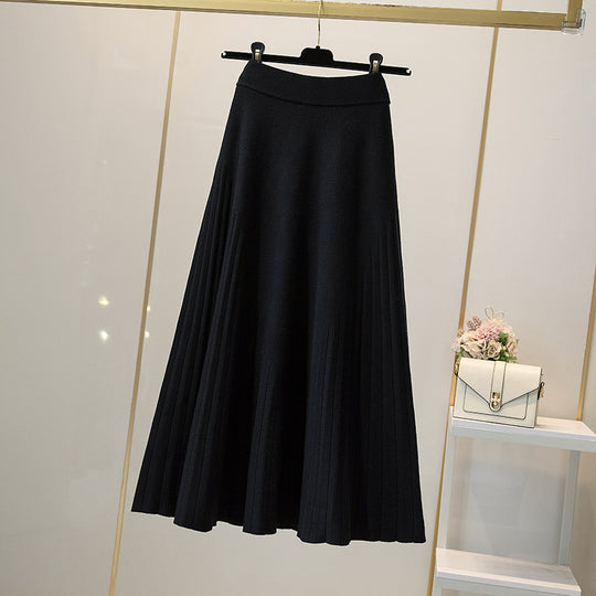Damen Plissierter Wickelrock Shop Nory