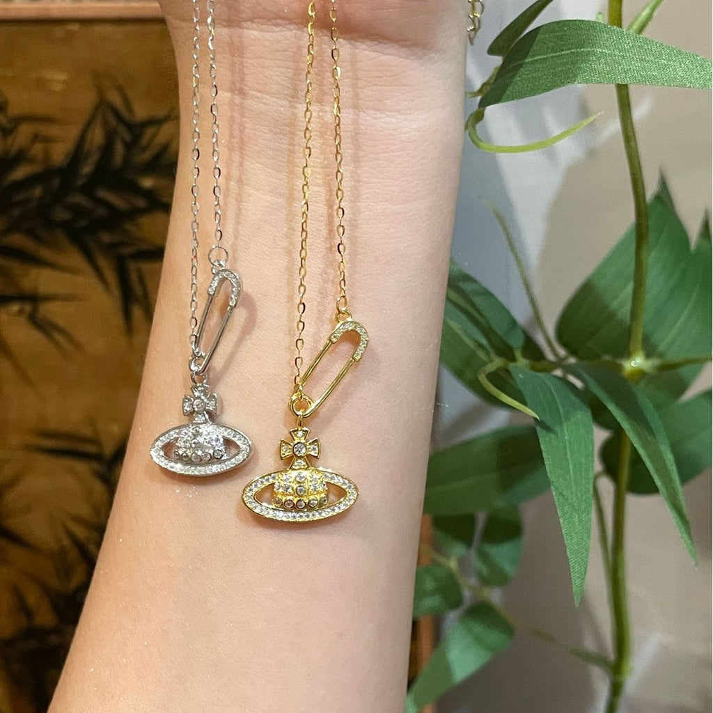 Damen modische Halskette mit kreativem Anhänger Shop Nory