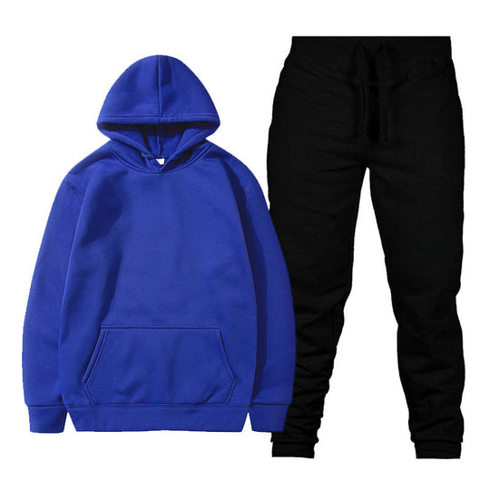 Unisex nan gemütliches Hoodie-Jogginganzug-Set mit Kängurutasche, elastischem Tunnelzugbund und gerippten Bündchen Shop Nory