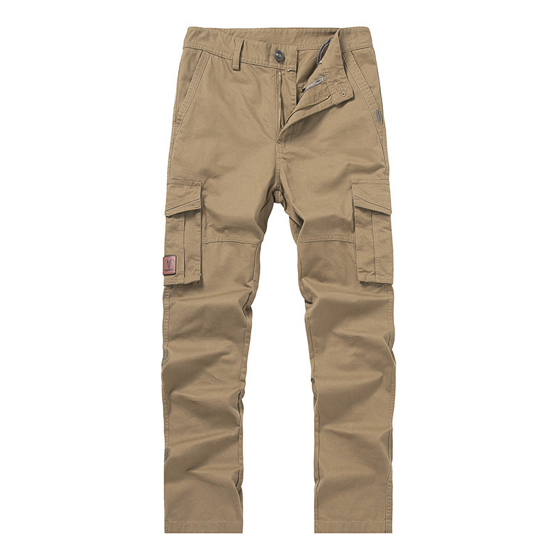 Herren Cargohose im Slim-Straight Schnitt mit Mehrfach‑Taschen und verstärkten Knien Shop Nory