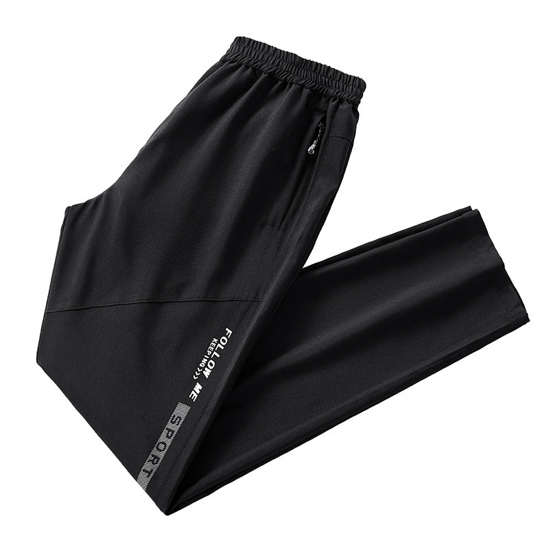 Herren Sportive tapered Jogginghose mit elastischem Bund, Reißverschlusstaschen und atmungsaktivem Funktionsmaterial Shop Nory