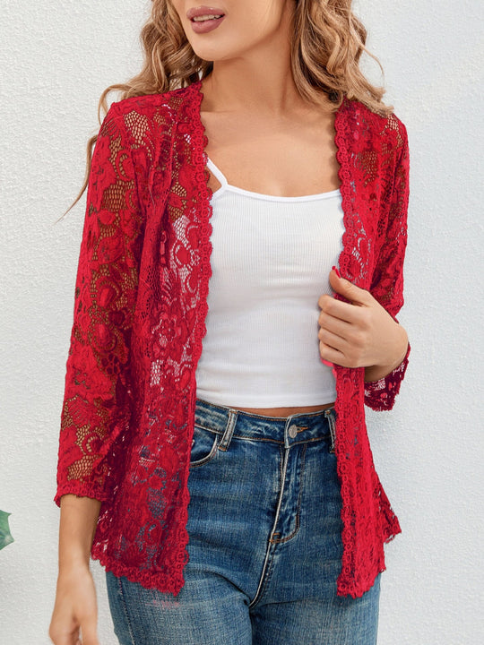 Eleganter Blazer mit Spitze