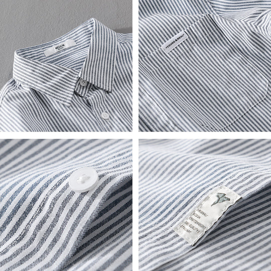Herren Feines Cordhemd im Overshirt‑Stil mit Brusttasche, Relaxed Fit und feiner Wellenstruktur Shop Nory