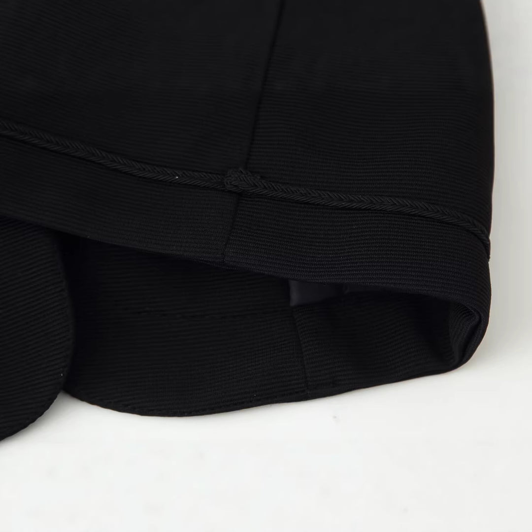 Damen Kurzjacke im militärisch inspirierten Stil mit Stehkragen und Zierkordeln Shop Nory