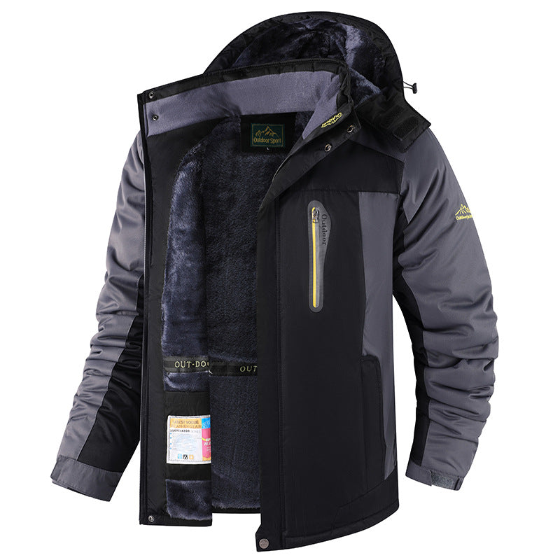 Herren Technische Outdoorjacke mit viele Taschen Shop Nory
