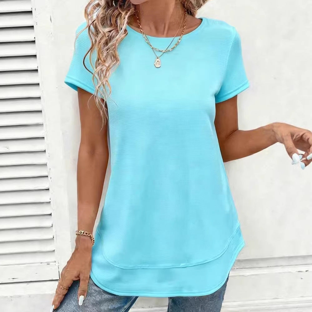 Damen sportliches Baumwollshirt