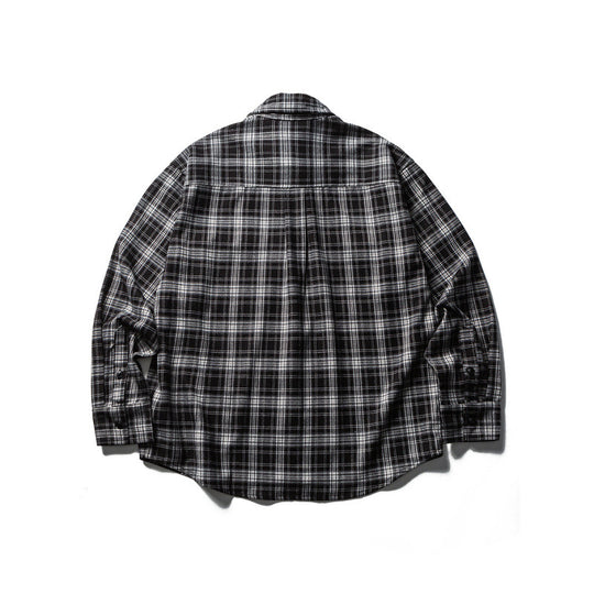 Herren Boxy-Karo-Workshirt aus weichem Flanell mit Doppelbrusttaschen Shop Nory
