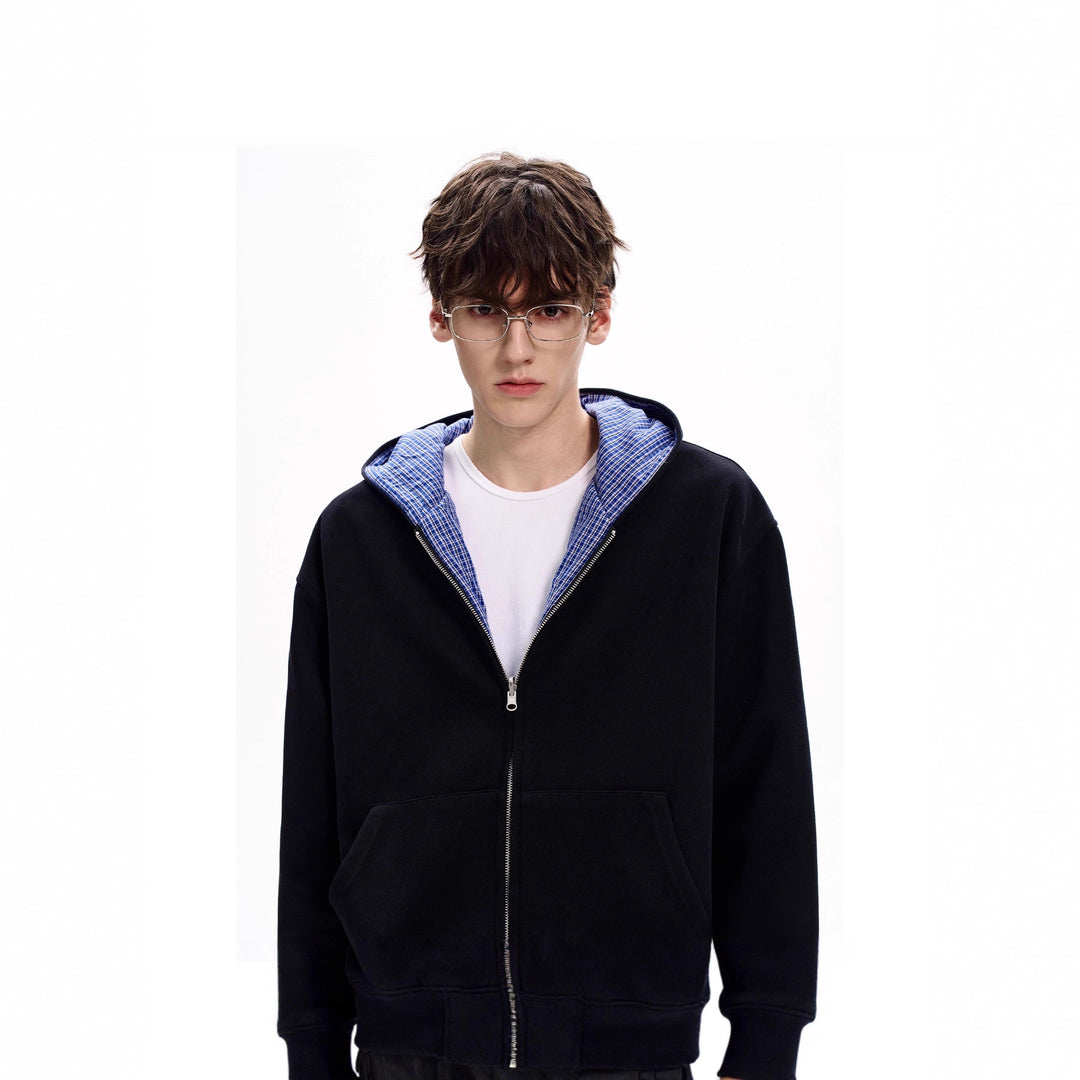 Damen modische Kapuzenjacke mit praktischen Taschen Shop Nory