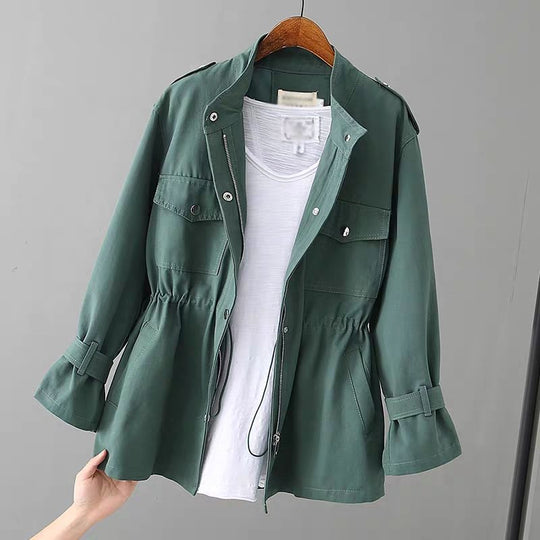 Damen Modische Utility-Jacke Shop Nory