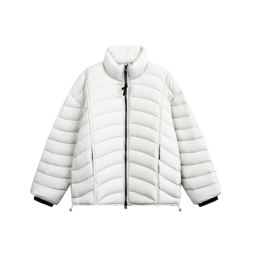 Damen Kurz geschnittene ultraleichte Steppjacke mit Stehkragen Shop Nory