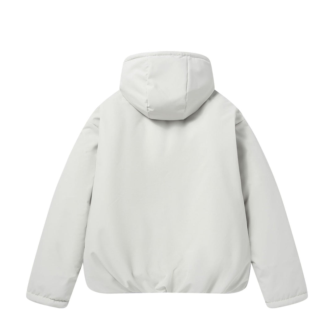 Unisex Kurzboxy Wetterschutz‑Pufferjacke mit Kapuze und versiegelten Reißverschlüssen Shop Nory