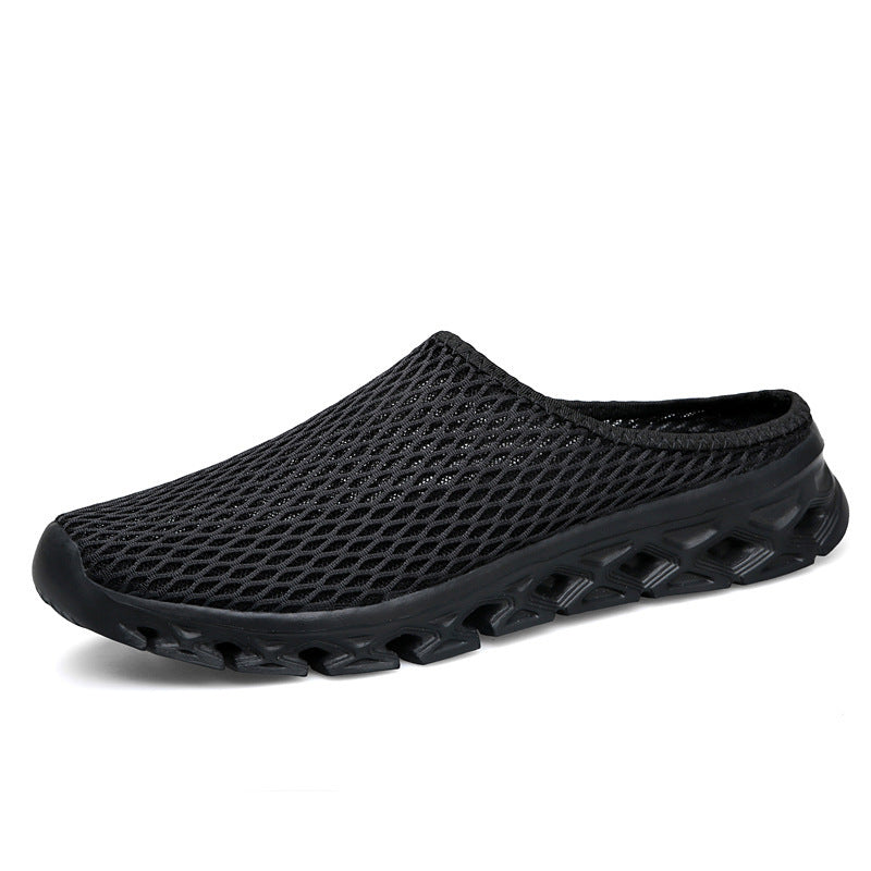 Unisex nan atmungsaktiver Mesh-Muleschuh mit flexibler Wabenlaufsohle und ergonomischem Fußbett