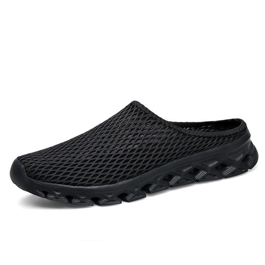 Unisex nan atmungsaktiver Mesh-Muleschuh mit flexibler Wabenlaufsohle und ergonomischem Fußbett