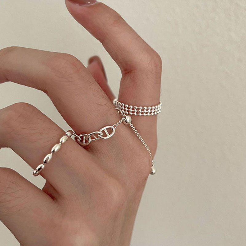Damenarmband aus hochwertigem Edelstahl mit ovalen Gliedern Shop Nory