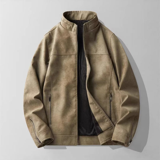 Herren Modische und Bequeme Suede Jacke