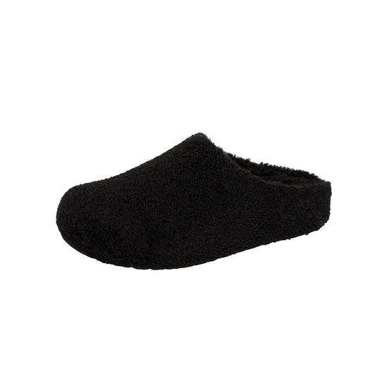 Damen Gefütterte Hausschuhe‑Slipper aus Teddyfleece mit gepolstertem Komfortfußbett Shop Nory