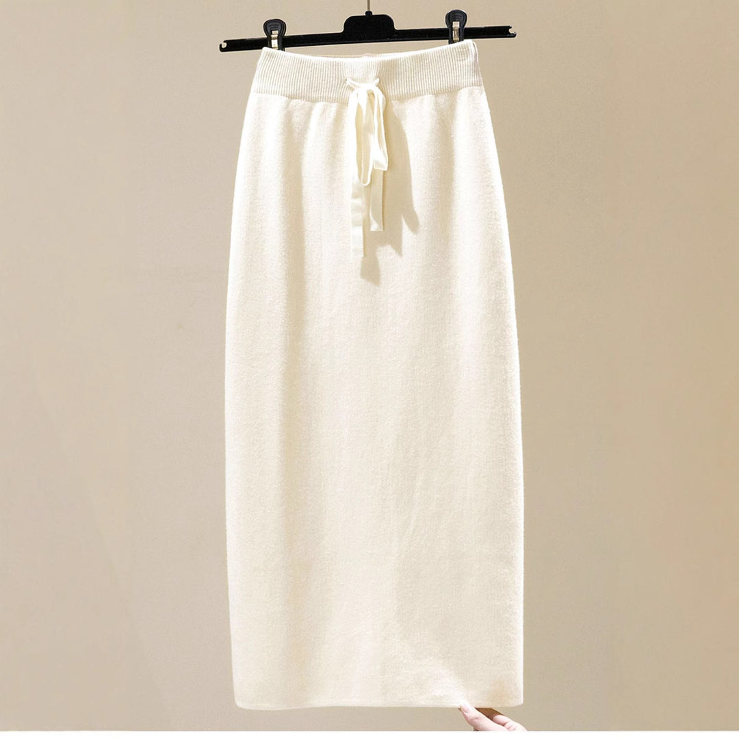 Damen Langer, elastischer Maxirock mit Bundtiefe Shop Nory