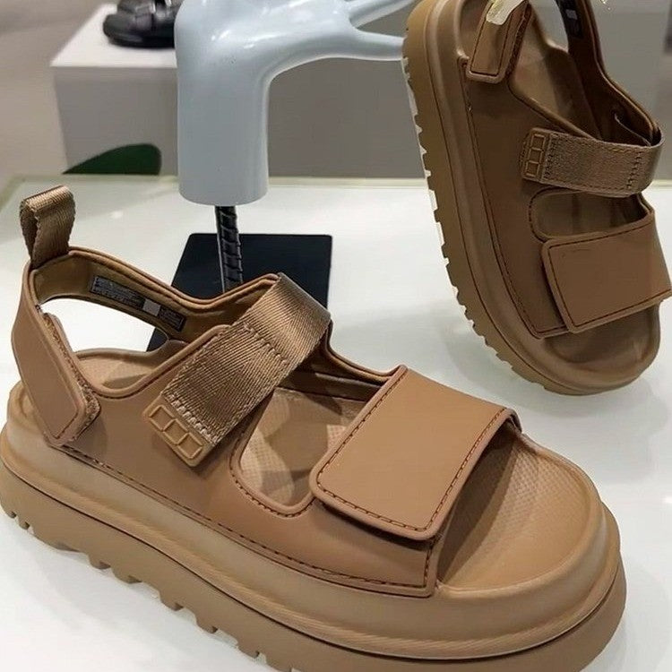 Damen Sportliche Sandalen mit ergonomischem Fußbett und rutschfester Sohle
