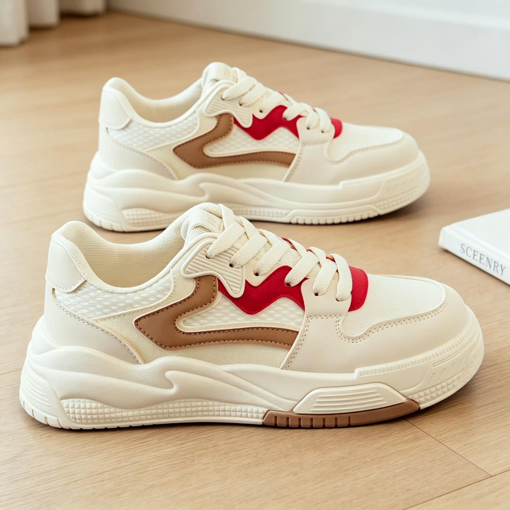 Damen Sportliche Sneaker mit Lufteinsätzen Shop Nory